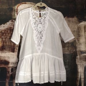 Zimmerman cotton and lace boho top.